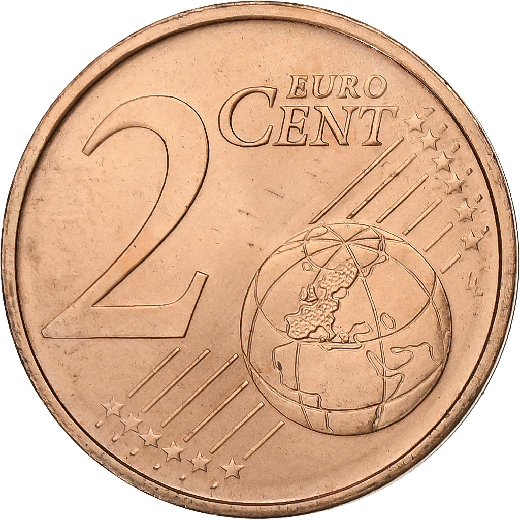 Portugal, 2 Euro Cent, 2002, Lisbon, Copper Plated Steel, UNC-