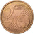 Italia, 2 Euro Cent, 2002, Rome, Cobre chapado en acero, SC