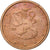 Finlandia, 2 Euro Cent, 2001, Vantaa, Acciaio placcato rame, SPL