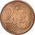 Greece, 2 Euro Cent, 2002, Athens, Copper Plated Steel, MS(63)