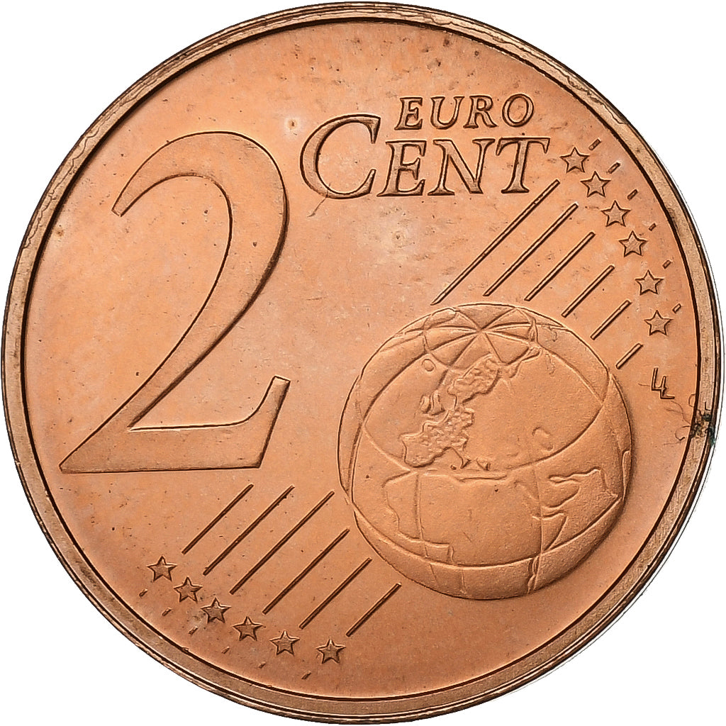 Nederland, 2 Euro Cent, 2004, Utrecht, Copper Plated Steel, UNC-