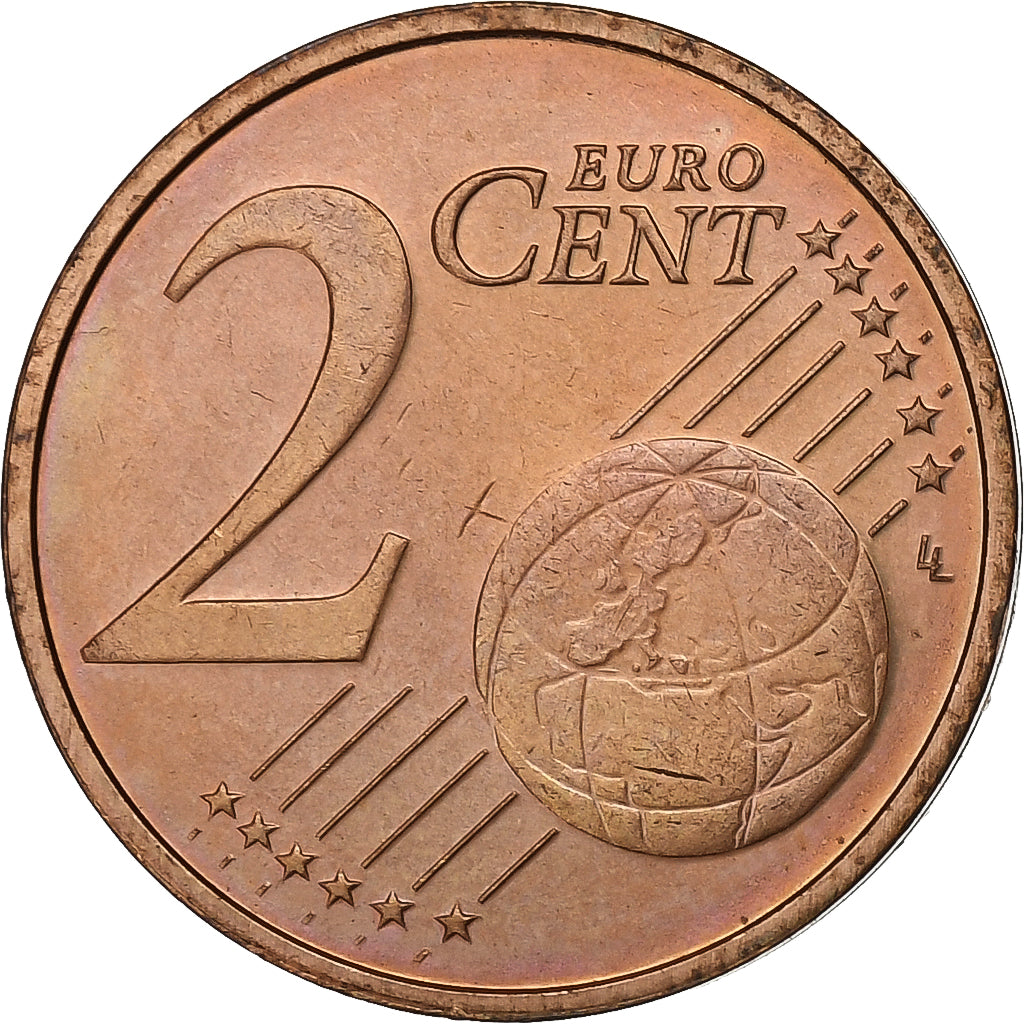 Nederland, 2 Euro Cent, 2006, Utrecht, Copper Plated Steel, UNC-