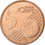 Slowenien, 5 Euro Cent, 2008, Utrecht, Copper Plated Steel, UNZ