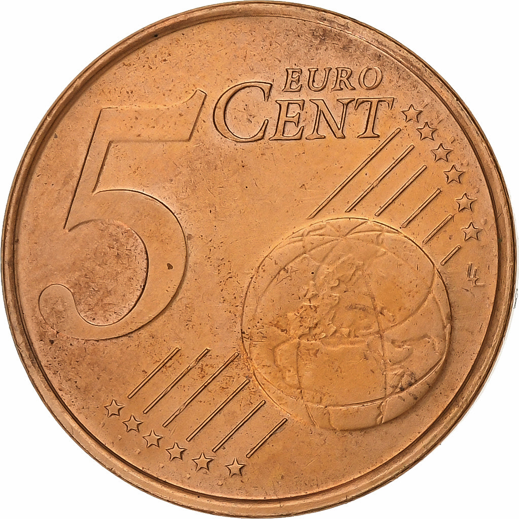 Nederland, 5 Euro Cent, 1999, Utrecht, Copper Plated Steel, UNC-