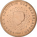 Nederland, 5 Euro Cent, 2007, Utrecht, Copper Plated Steel, UNC-