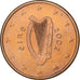 Ireland, 5 Euro Cent, 2002, Dublin, Copper Plated Steel, MS(63)