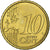 Italy, 10 Euro Cent, 2008, Rome, Copper Plated Steel, MS(63)