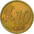 Italy, 10 Euro Cent, 2002, Rome, Copper Plated Steel, MS(63)