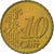Nederland, 10 Euro Cent, 2001, Utrecht, Copper Plated Steel, UNC-