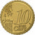 Nederland, 10 Euro Cent, 2007, Utrecht, Copper Plated Steel, UNC-