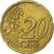 Greece, 20 Euro Cent, 2002, Athens, Nordic gold, MS(63)