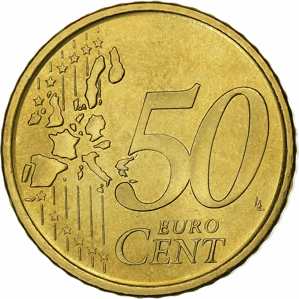 Spanje, 50 Euro Cent, 2006, Madrid, Nordic gold, UNC-