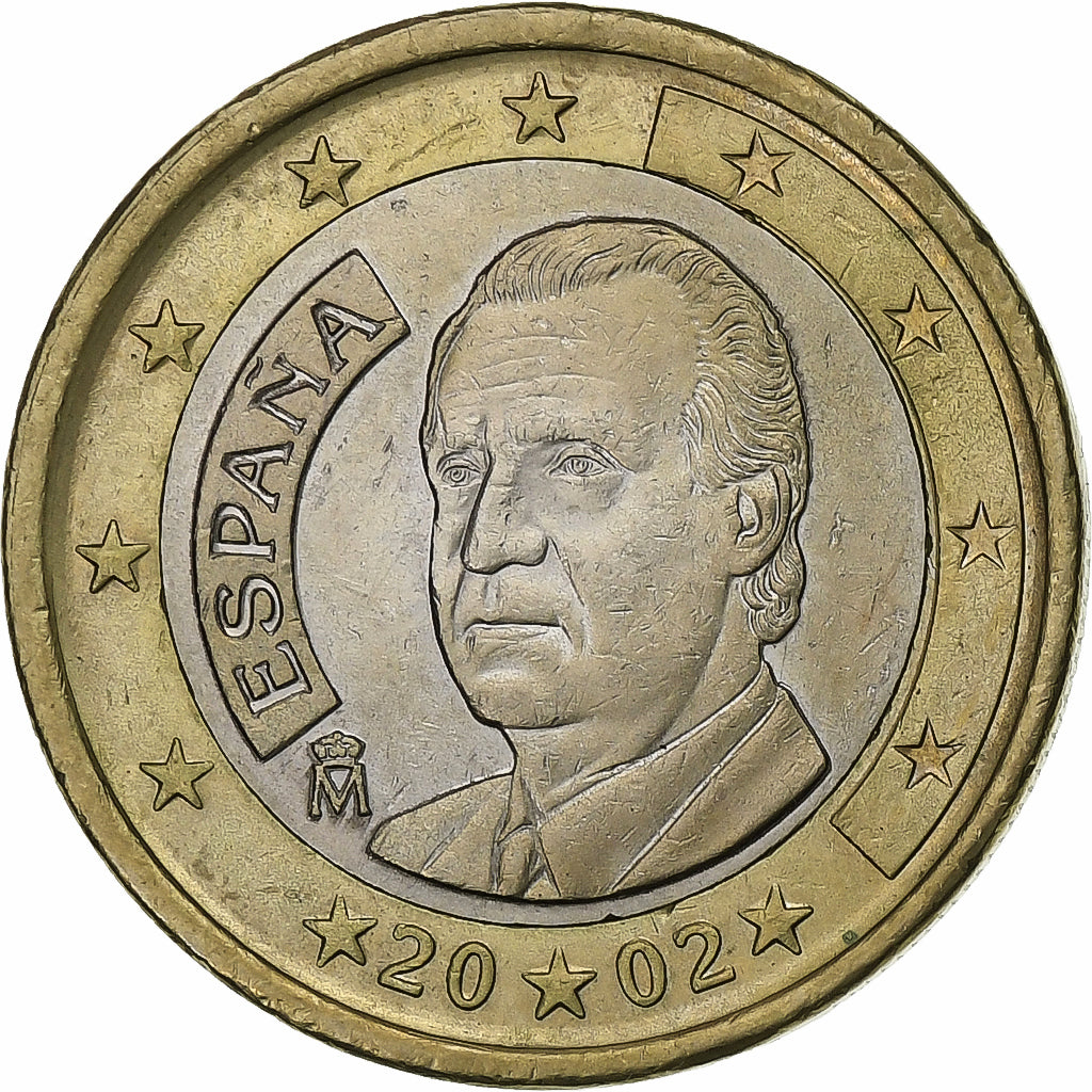 Spanien, Euro, 2002, Madrid, Bi-Metallic, UNZ