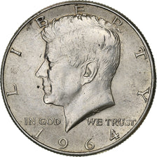 Stati Uniti, Half Dollar, Kennedy Half Dollar, 1964, U.S. Mint, Argento, SPL