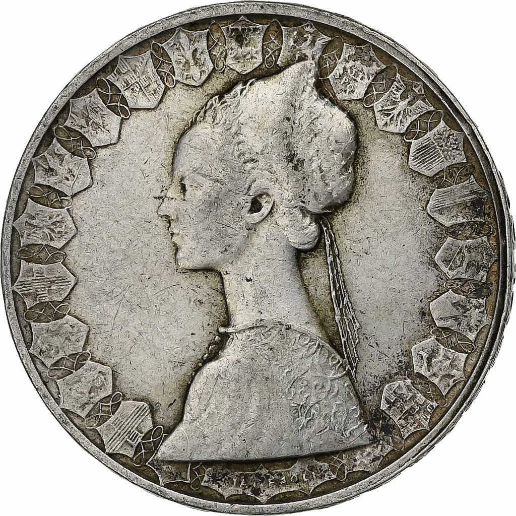 Italy, 500 Lire, 1960, Rome, EF(40-45), Silver, KM:98