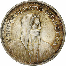 Switzerland, 5 Francs, 1954, Bern, Silver, AU(50-53), KM:40
