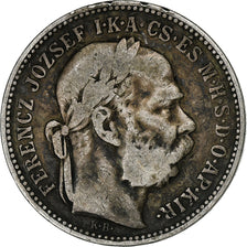 Hongarije, Franz Joseph I, Korona, 1894, Kormoczbanya, Zilver, VF25, KM:484