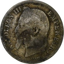 Coin, France, Napoleon III, Napoléon III, 2 Francs, 1867, Paris, VF(20-25)