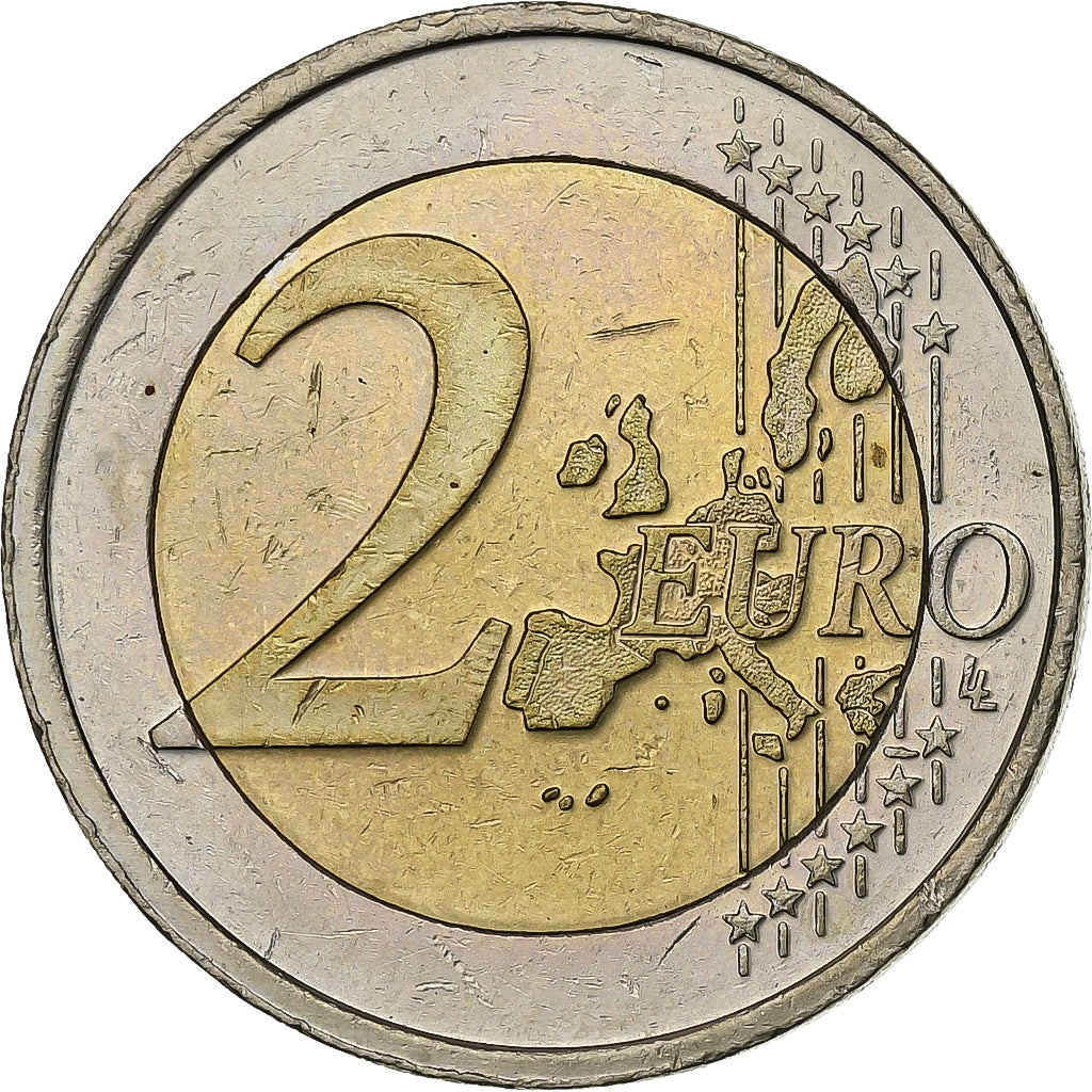 Luxembourg, 2 Euro, 2002, Utrecht, Bimétallique, SPL