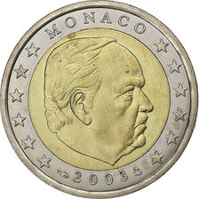 Monaco, 2 Euro, 2003, Paris, Bi-Metallic, UNZ