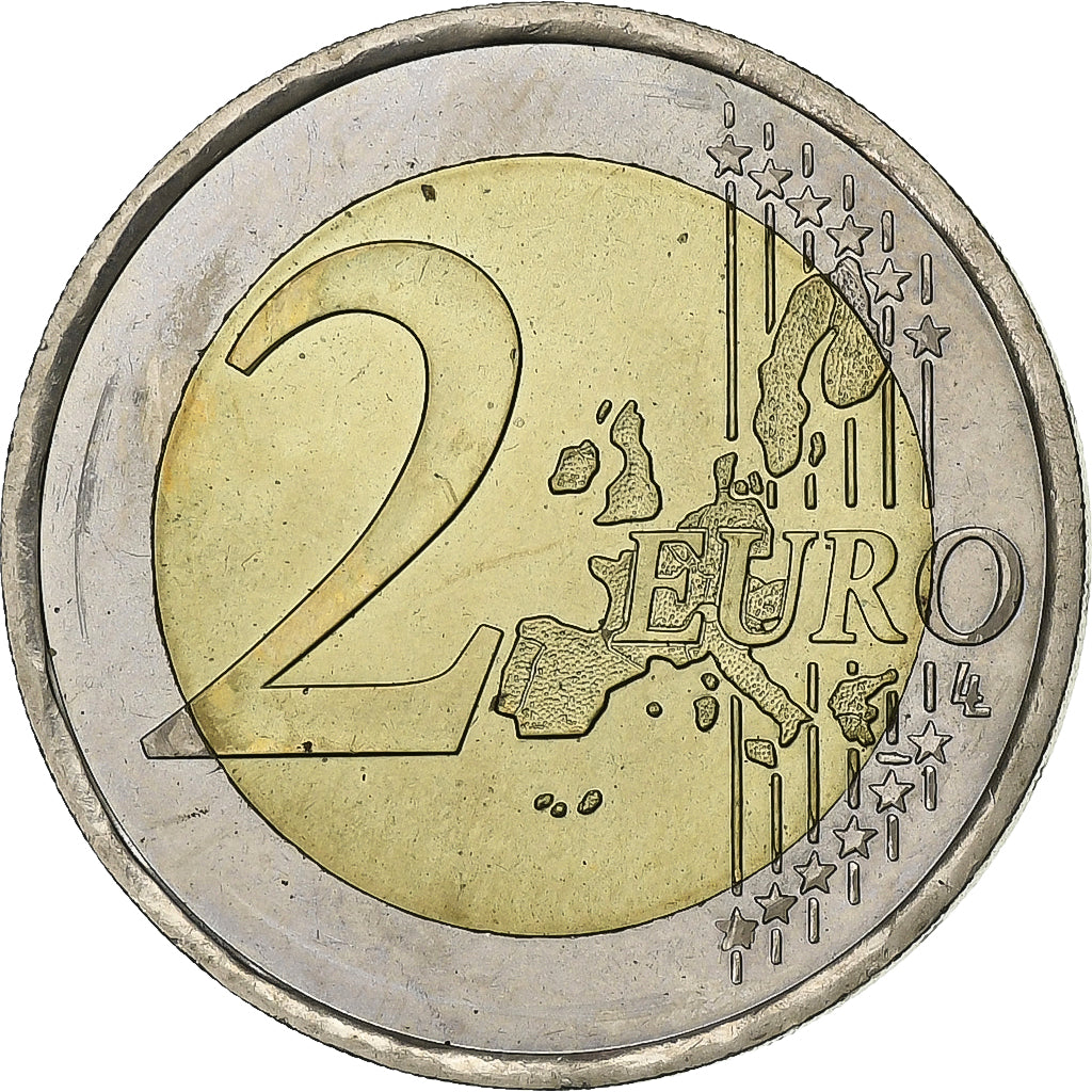 Monaco, 2 Euro, 2003, Paris, Bi-Metallic, UNZ