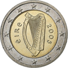 Ireland, 2 Euro, 2005, Dublin, Bi-Metallic, UNZ