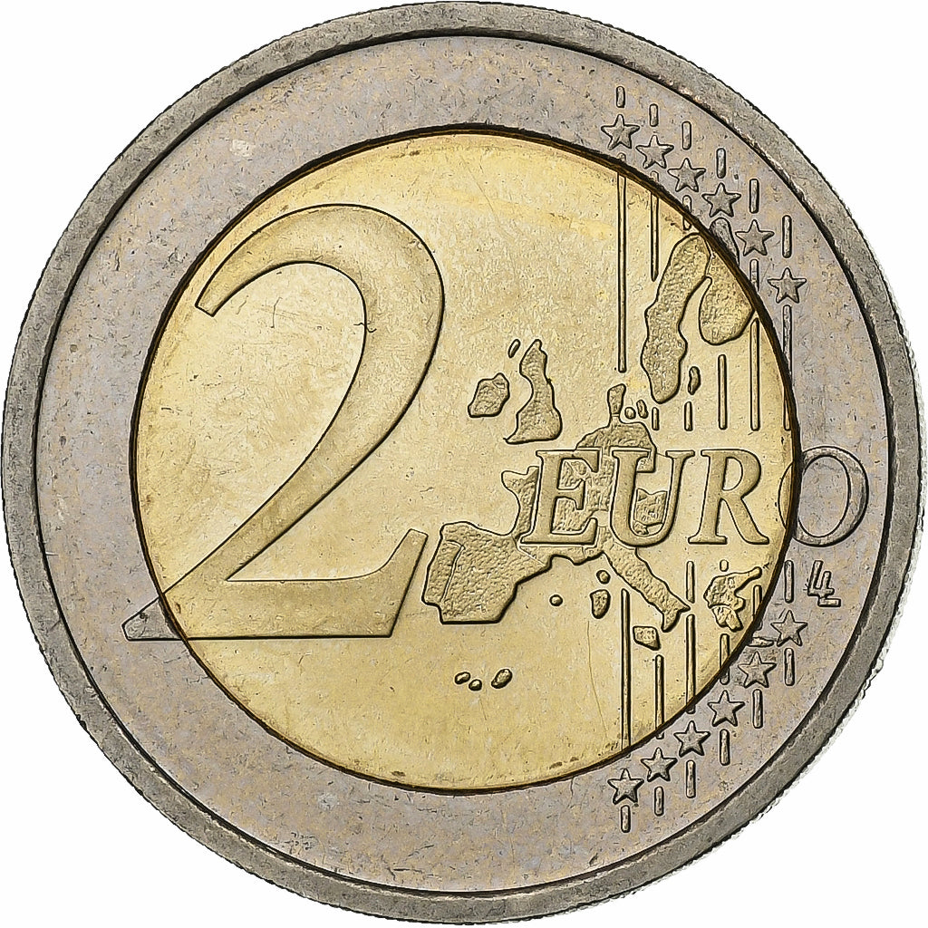 Ireland, 2 Euro, 2005, Dublin, Bi-Metallic, MS(63)