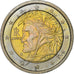 Italien, 2 Euro, 2002, Rome, Bi-Metallic, UNZ