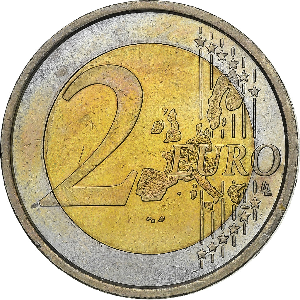 Italien, 2 Euro, 2002, Rome, Bi-Metallic, UNZ