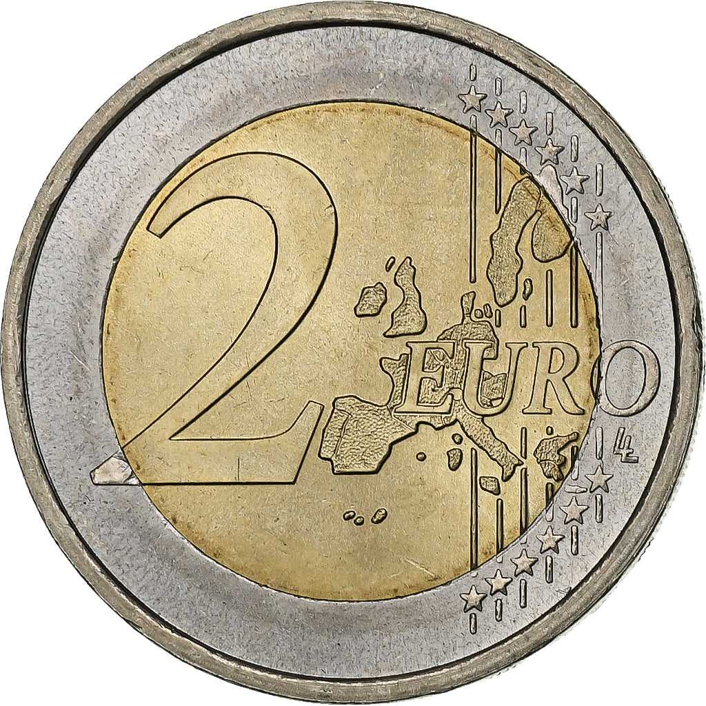 Portugal, 2 Euro, 2004, Lisbon, Bi-Metallic, MS(63)