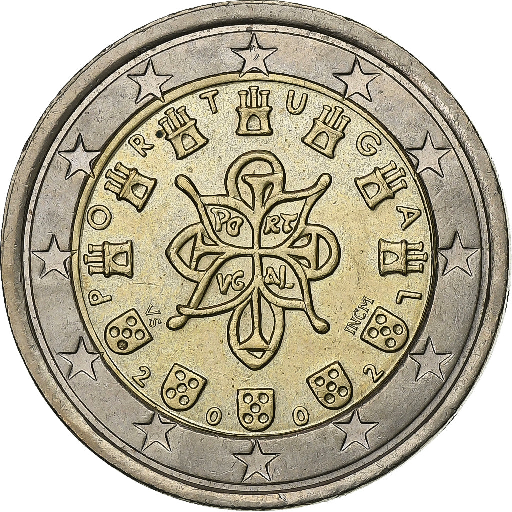 Portugal, 2 Euro, 2002, Lisbon, Bi-Metallic, UNZ