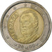 Spanien, 2 Euro, 2000, Madrid, Bi-Metallic, UNZ