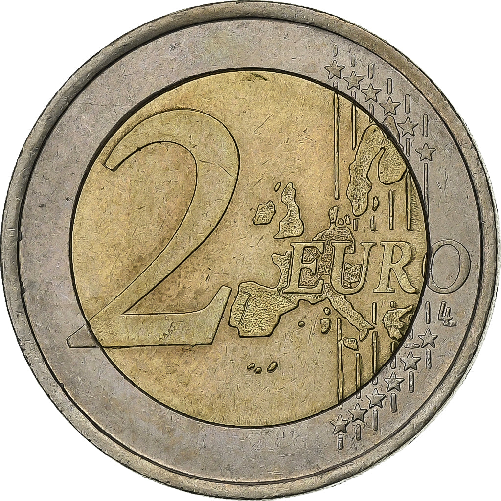 Spanien, 2 Euro, 2000, Madrid, Bi-Metallic, UNZ