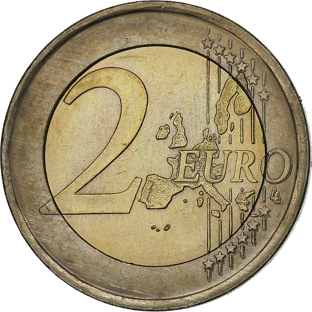 Spagna, 2 Euro, 1999, Madrid, Bi-metallico, SPL