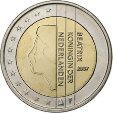 Niederlande, 2 Euro, 2007, Utrecht, Bi-Metallic, UNZ
