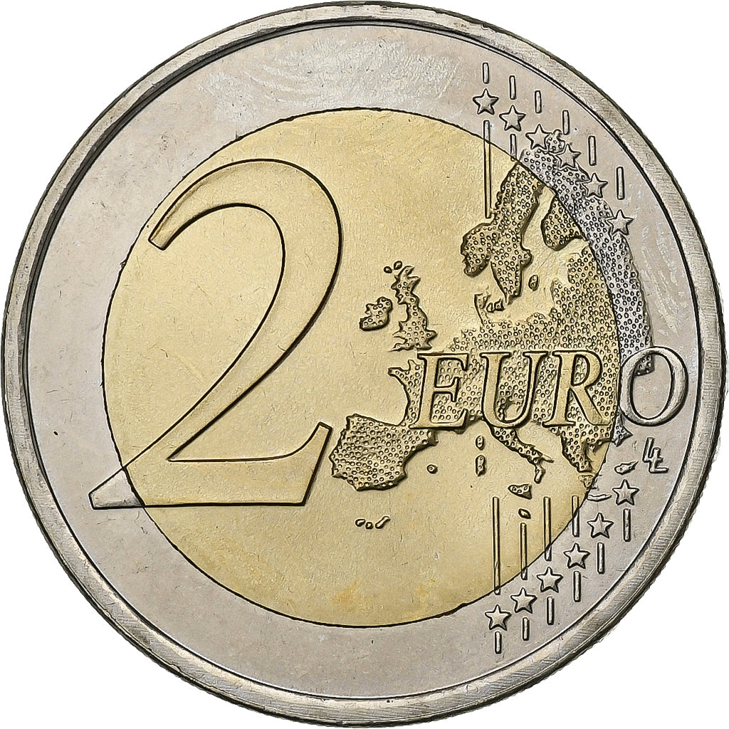 Niederlande, 2 Euro, 2007, Utrecht, Bi-Metallic, UNZ