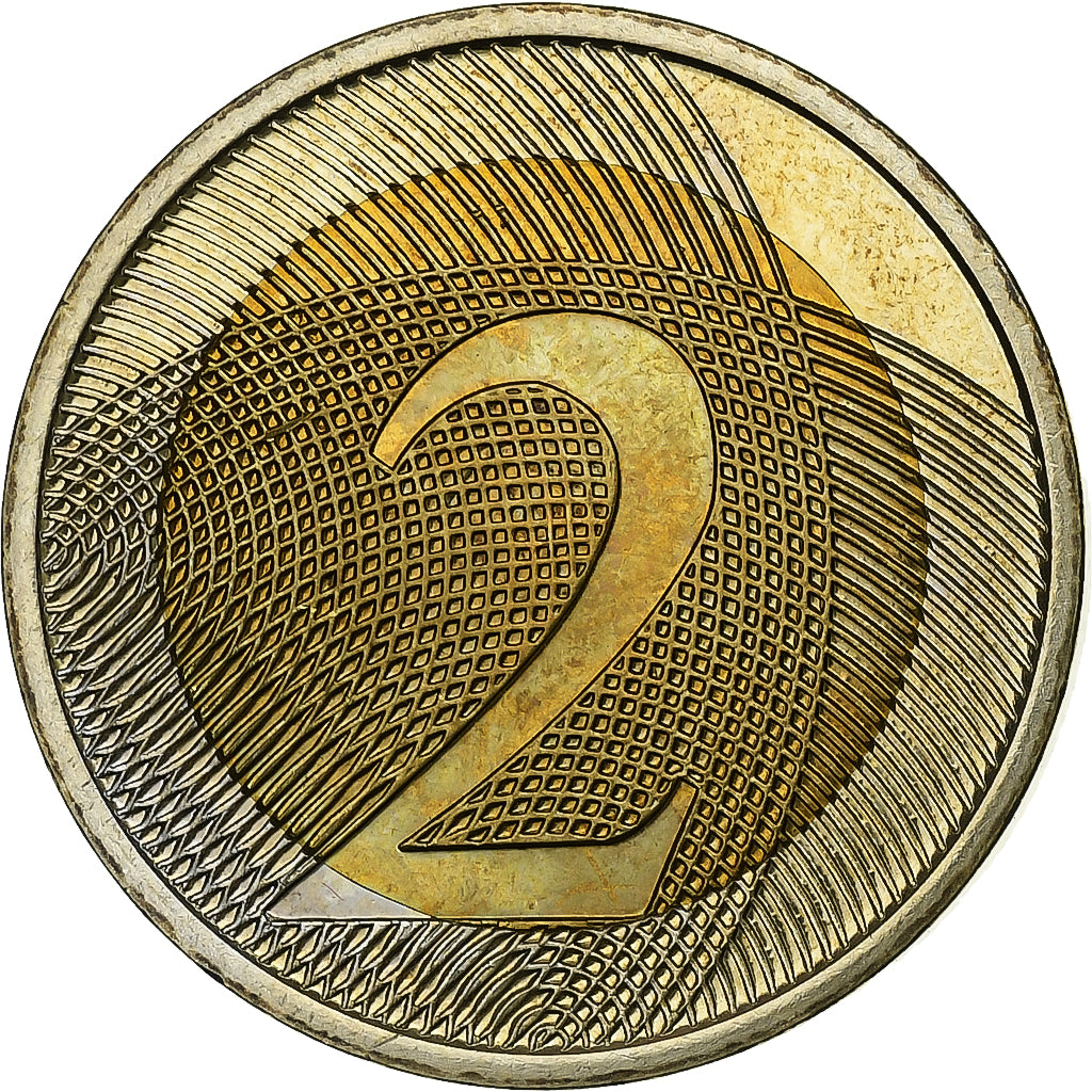 Monaco, 2 Euro, Fantasy Euro, 2004, Bimétallique, SPL