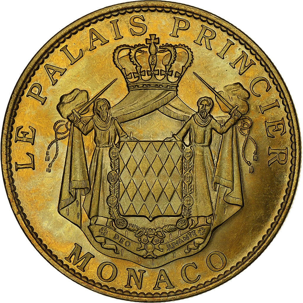 Monaco, Jeton, Le Palais Princier, Monaco, 2007, Cupro-nickel Aluminium, SPL+