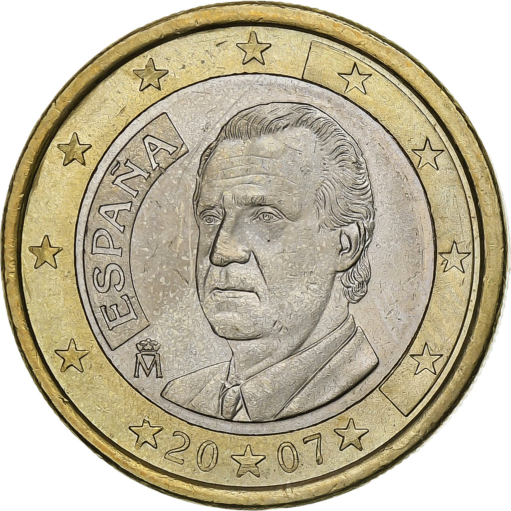 Espagne, Euro, 2007, Madrid, Bimétallique, SPL
