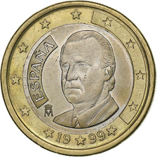Spagna, Euro, 1999, Madrid, Bi-metallico, SPL