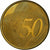 Monaco, 50 Euro Cent, Fantasy Euro, 2004, Nordic gold, MS(63)