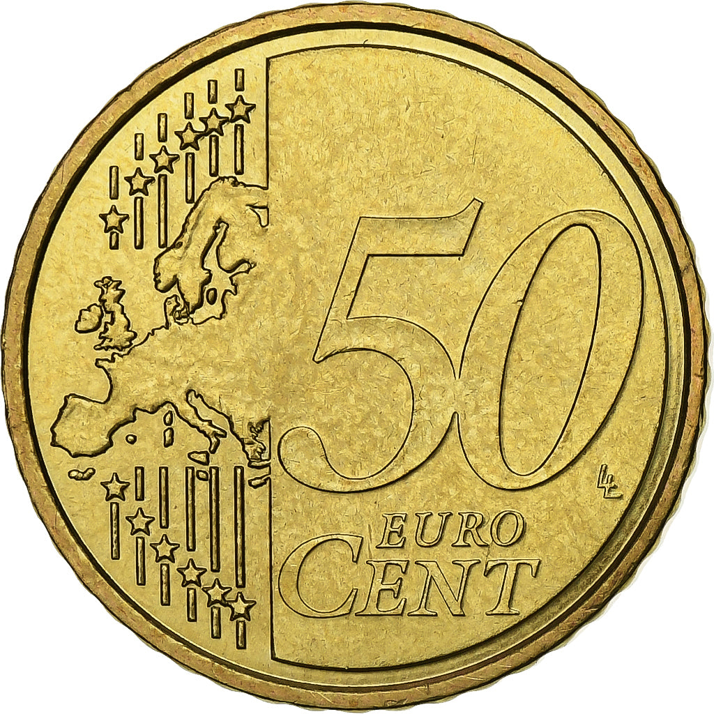 Malta, 50 Euro Cent, 2008, Paris, Nordic gold, MS(63)