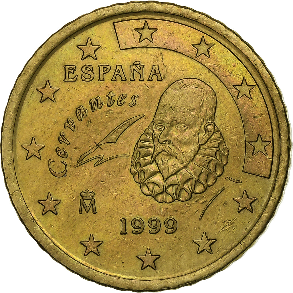 Spanien, 50 Euro Cent, 1999, Madrid, Nordic gold, UNZ