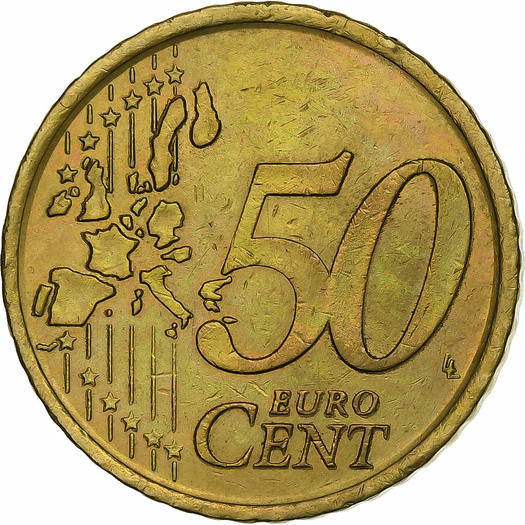 Spanien, 50 Euro Cent, 1999, Madrid, Nordic gold, UNZ