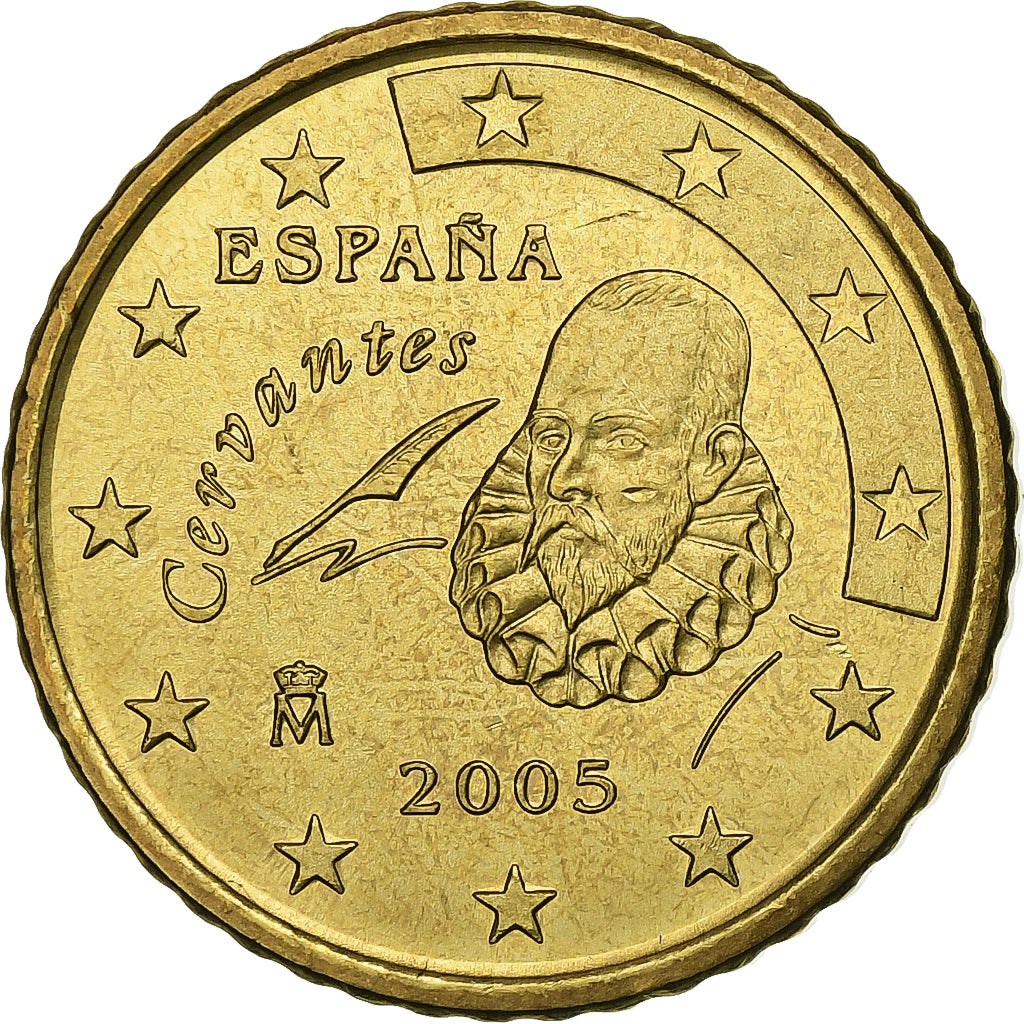 España, 50 Euro Cent, 2005, Madrid, Nordic gold, SC