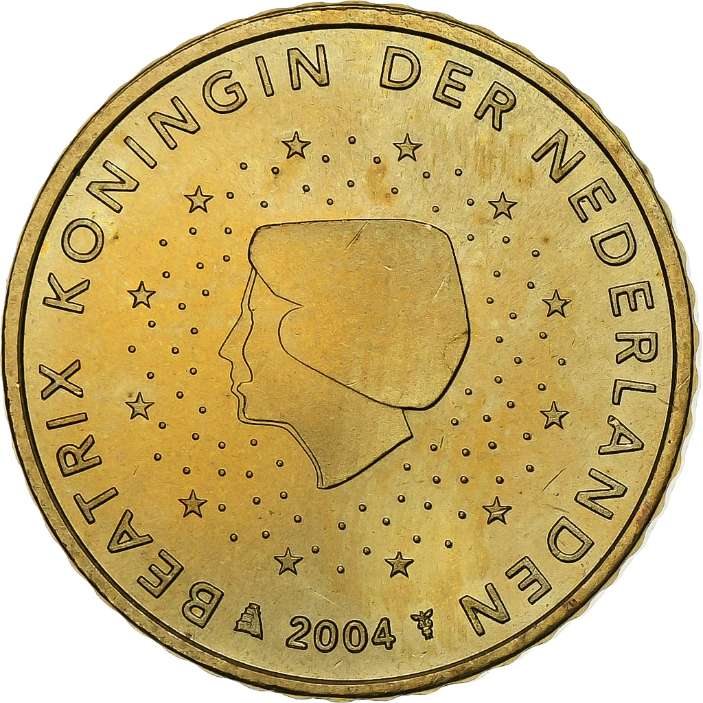 Paesi Bassi, 50 Euro Cent, 2004, Utrecht, Nordic gold, SPL