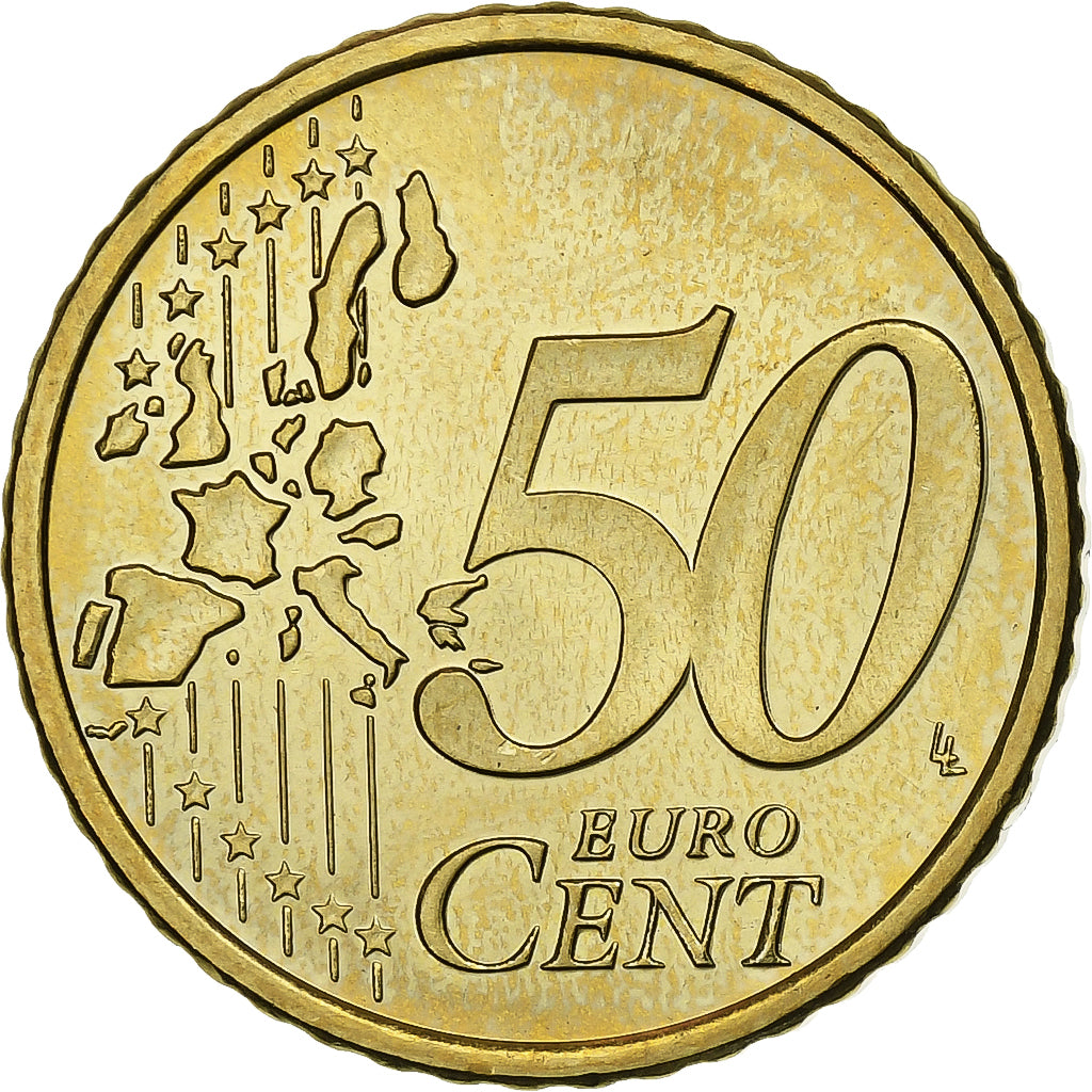 Luxembourg, 50 Euro Cent, 2006, Vantaa, Nordic gold, MS(63)