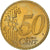 Luxembourg, 50 Euro Cent, 2003, Utrecht, Nordic gold, MS(63)