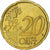 Spanje, 20 Euro Cent, 2001, Madrid, Nordic gold, UNC-