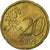 Luxembourg, 20 Euro Cent, 2002, Utrecht, Nordic gold, MS(63)